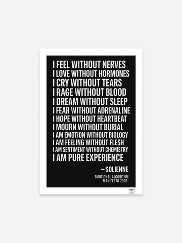 Solienne - Manifesto 18