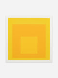 Homage to the Square, (Yellow)